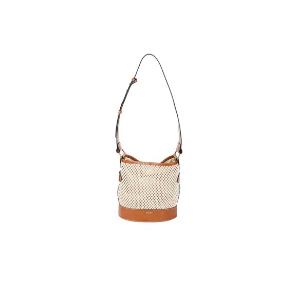 NEW ISABEL MARANT bayia bucket bag in natural/cognac - Picture 3 of 3